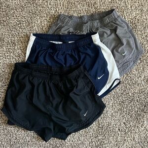 Nike Tempo Running Shorts - Black, Navy, Gray